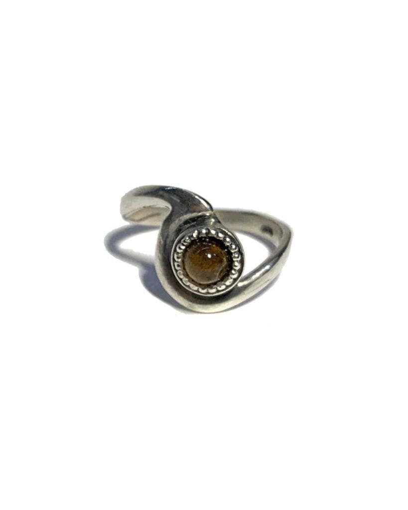 anillo ojo de tigre - tiger eye ring
