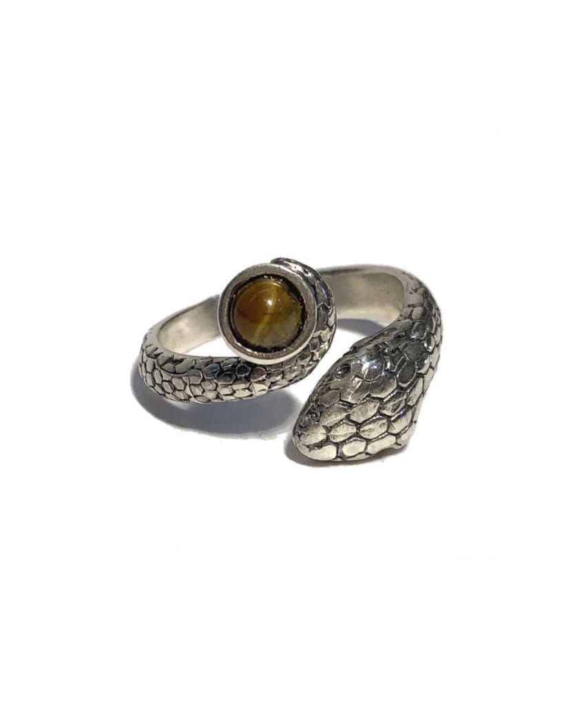 Silver Snake Ring