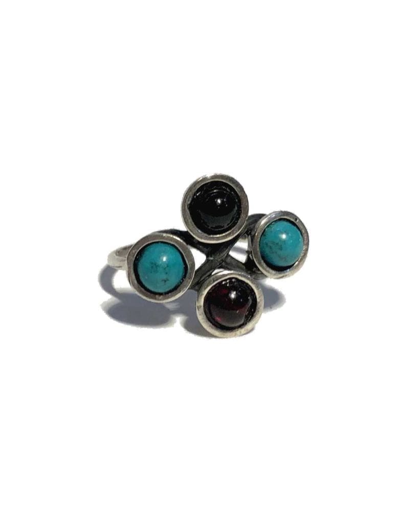 anillo turquesa _ turquoise ring