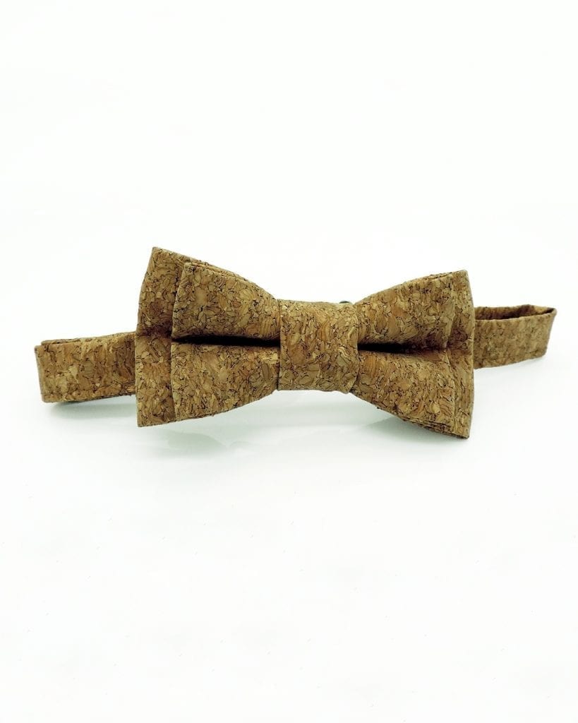 Pajarita de corcho_bow tie for men