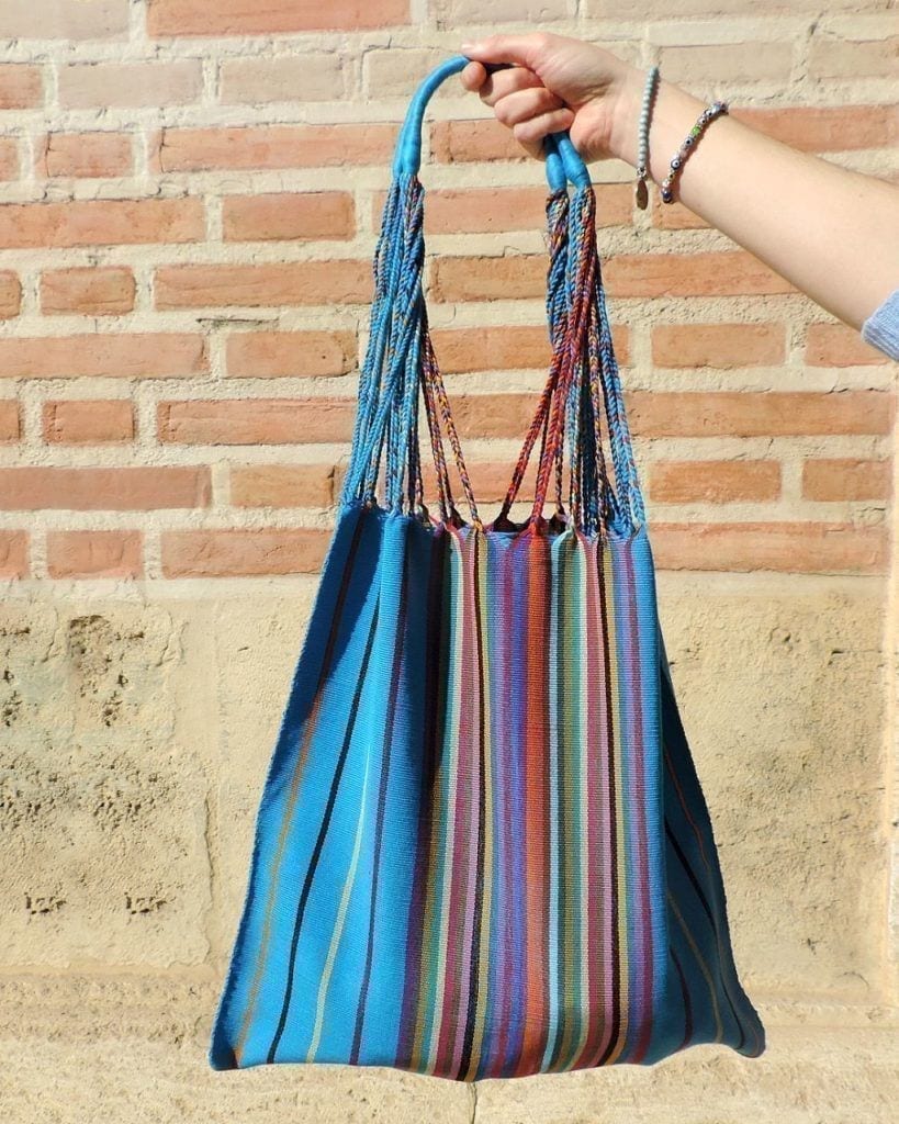 Woven mexican tote bags sale
