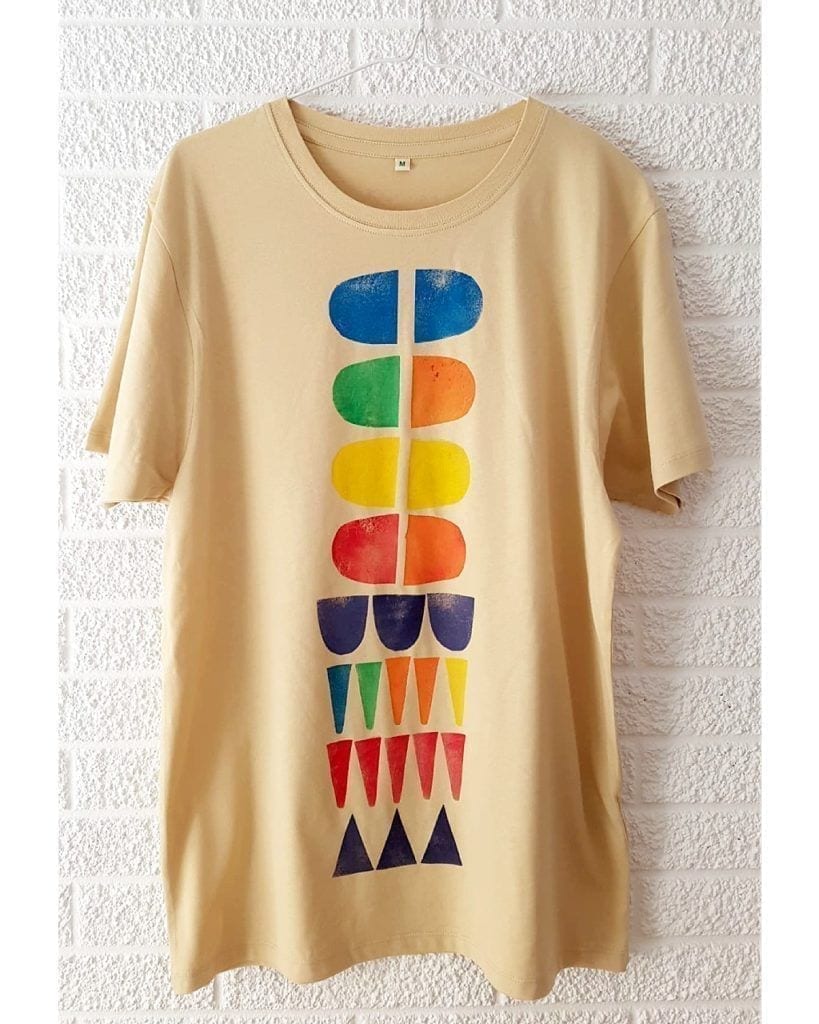 Organic cotton t shop shirt printing